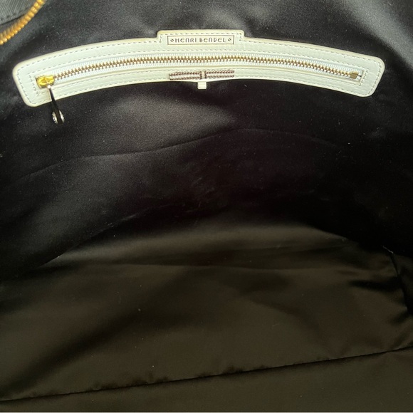 Henri Bendel Red and Black Tartan Tote Bag - Picture 7 of 11